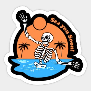 Summer vibes Sticker